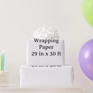 29 bij 9,1 m mat cadeaupapier