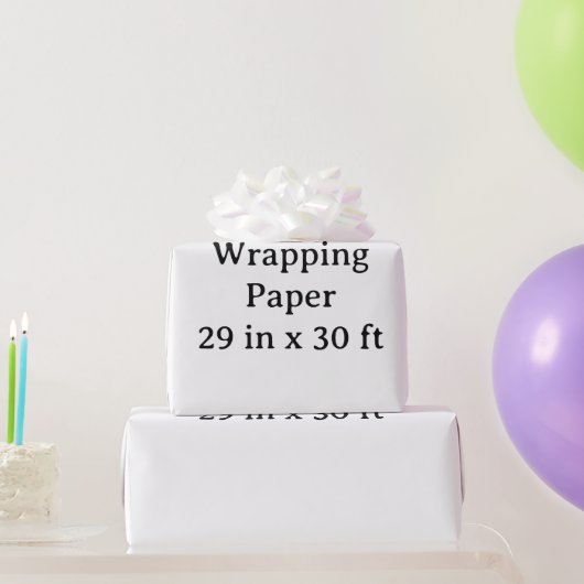 29 bij 9,1 m mat cadeaupapier (Feestgeschenken)