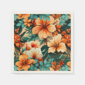 #29 Bloemen patroon Servet (Voorkant)