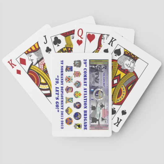 29 CAB-implementatiekaarten voor afspelen Pokerkaarten (Achterkant)