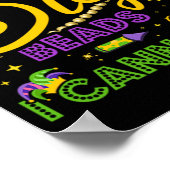 29.Carnival Mardi Gras voor een Mardi gras Fan Poster (Hoek)