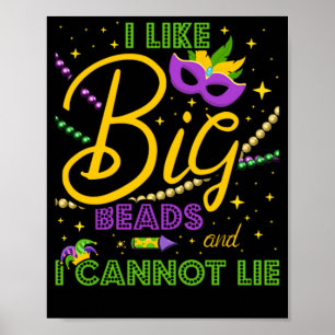 29.Carnival Mardi Gras voor een Mardi gras Fan Poster