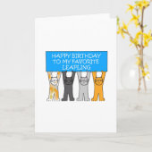 29 de Verjaardag van februari, de Katten van de Kaart (Gele Bloem)