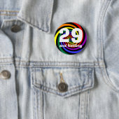 29 en holding ronde button 5,7 cm (In situ)