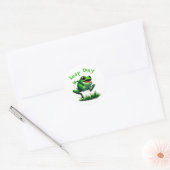 29 februari Schrikkeldag Ronde Sticker (Envelop)