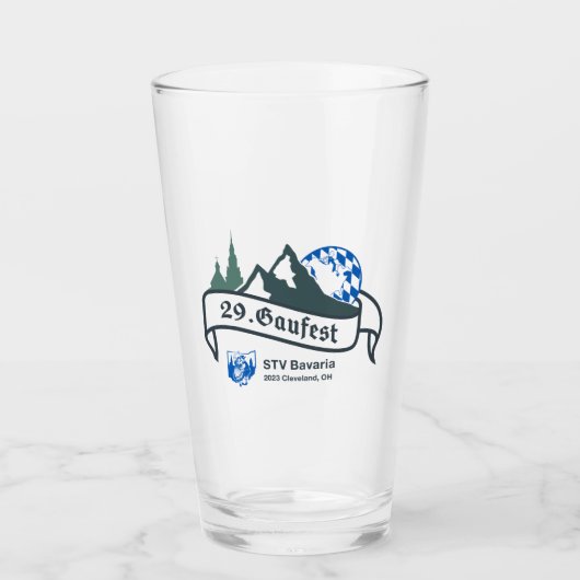 29. Gaufest bier glas (Voorkant)