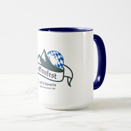 29. Gaufest Coffee Mok - 15 oz. (Voorkant rechts)