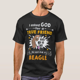 29 God gevraagd - Ware Vriend - Een Beagle T-shirt
