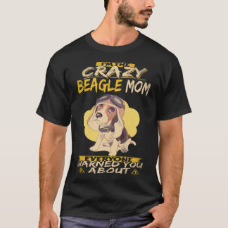 29 Ik ben de gekke Beagle-mama Beagle T-shirt