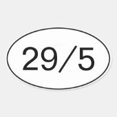 29 in 5 Stickers (Voorkant)