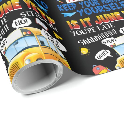 29.Is het juni, maar scholier-buschauffeur Cadeaupapier (Rol Hoek)