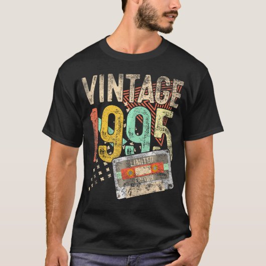 29 Jaar Oud 1995 Decoratie 29e verjaardag T-shirt (Voorkant)