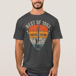 29 jaar oud Best of 1993 Limited Edition 29th Bir T-shirt
