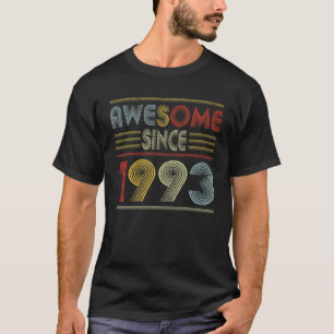 29 jaar oude geschenken Geweldige sinds 1993 Retro T-shirt
