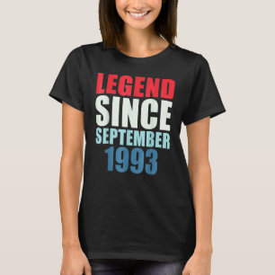 29 jaar oude leggende sinds september 1993 29e her t-shirt