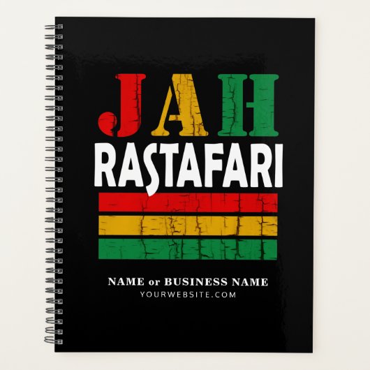 29 Jah Rastafari Planner (Voorkant)