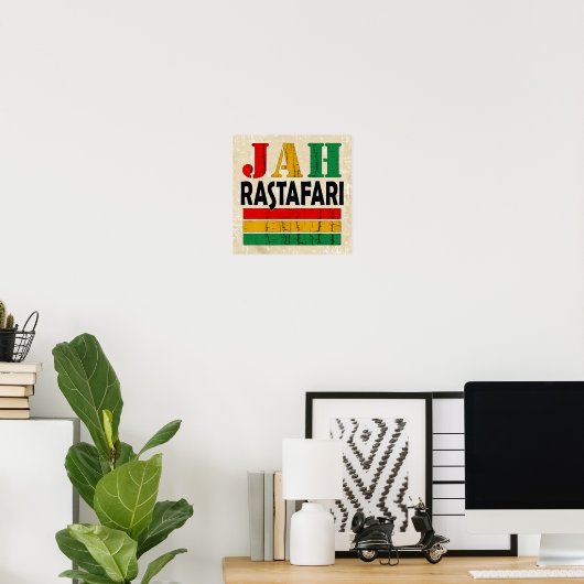 29 Jah Rastafari Poster (Thuiskantoor)