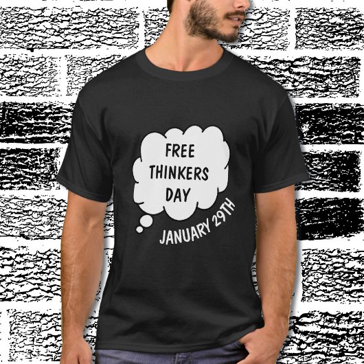 29 januari is gratis Thinkers Day shirt