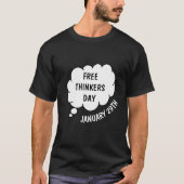 29 januari is gratis Thinkers Day shirt (Voorkant)