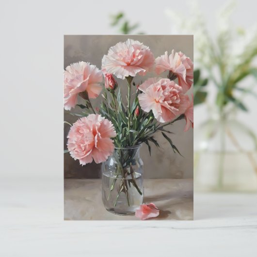 29 januari Nationale Anjer Dag B Kaart (Staand voorkant)