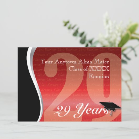  29-jarige vakbond kaart (Staand voorkant)