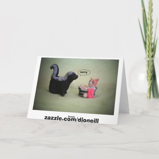 29? Je hebt Cat to Be Kitten Me Kaart (Achterkant)