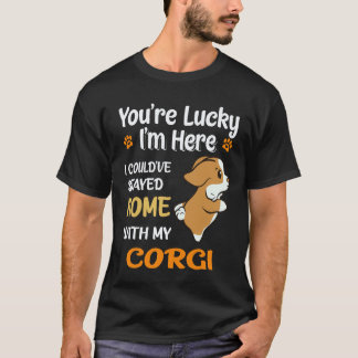 29 Jij Bent Gelukkig Corgi T-shirt