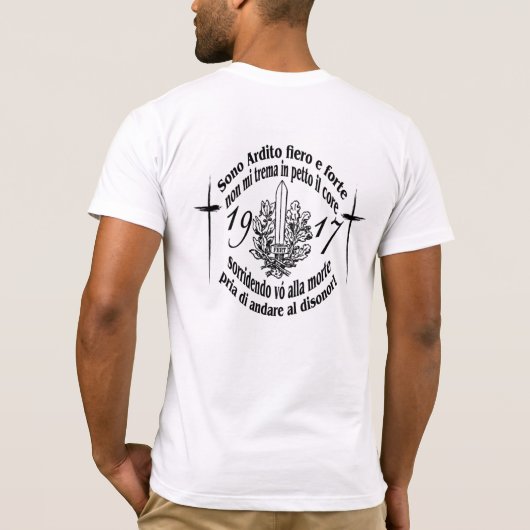 29 luglio 1917 ... PRESENTE! T-shirt (Achterkant)