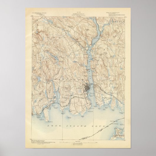 29 New London sheet Poster (Voorkant)