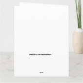 29 NOGMAALS? FUNNY BIRTHDAY KAART KAARTEN (Achterkant)