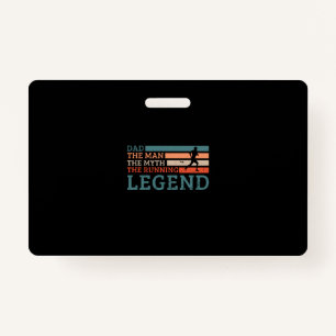 29.Papa het Man de mythe de lopende legger Badge