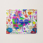 29 september, Birthday Jigzaag Puzzle Legpuzzel (Horizontaal)