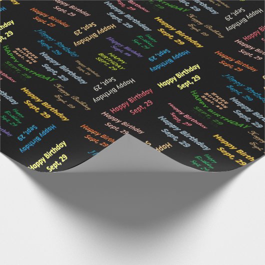 29 september, cadeaupapier (Hoek)