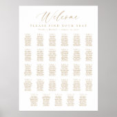 29 Tafels Welkom bord zitplaatsindeling Poster (Voorkant)