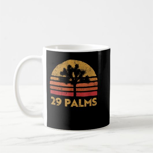 29 Twentynine palms California retro Joshua Tree Koffiemok (Links)