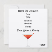 29 WEDEROM Uitnodiging van het Verjaardagsfeest do (Achterkant)