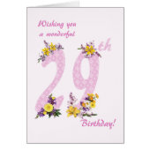 29e bloem Verdroogde getallen (Voorkant)