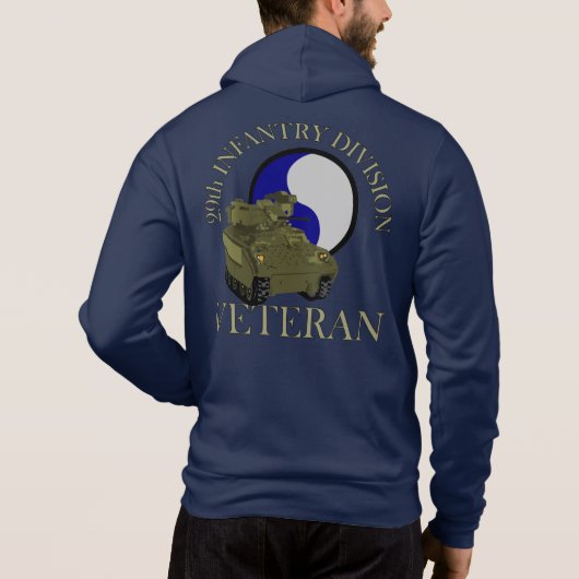 29e divisie infanterie hoodie (Achterkant)