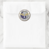 29E Gevecht Luchtvaart Brigade Ronde Sticker (Tas)