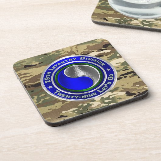 29e infanteriedivisie bier onderzetter (Linkerzijde)