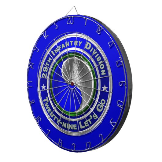 29e infanteriedivisie dartbord (Voorkant Rechts)