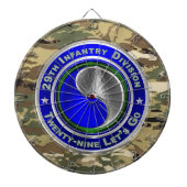 29e infanteriedivisie dartbord (Voorkant)