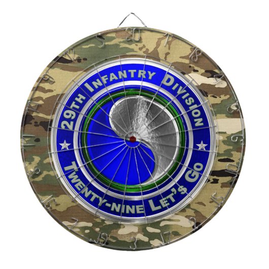 29e infanteriedivisie dartbord (Voorkant)