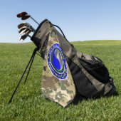 29e infanteriedivisie golfhanddoek (Groen)
