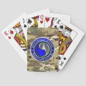 29e infanteriedivisie pokerkaarten (Achterkant)