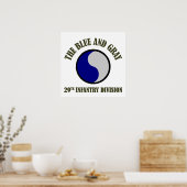 29e infanteriedivisie poster (Keuken)