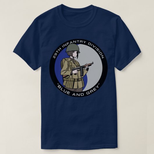 29e infanteriedivisie t-shirt (Design voorkant)