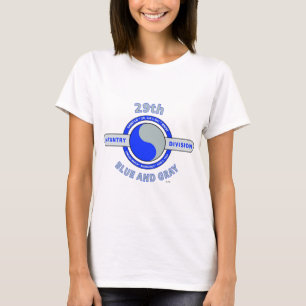 29E INFANTRY DIVISION "BLUE AND GRAY" T-SHIRT