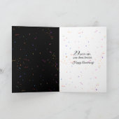 29e Jubileum champagne toast Kaart (Binnen)