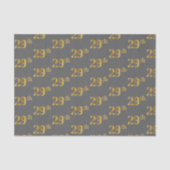 29e (negenentwintigste) gebeurtenis grijs, Faux Go Tissuepapier (Voorkant)